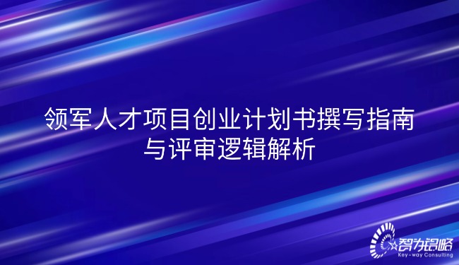 1764727034117277.jpg 領(lǐng)軍人才項(xiàng)目創(chuàng)業(yè)計(jì)劃書撰寫指南與評(píng)審邏輯解析.jpg